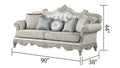 Tuscan Traditional Style Sofa Made With Wood in