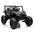 24V Ride On XXL UTV car for kid,2seater with two black-polyethylene