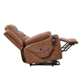 Liyasi Electric Power Lift Recliner Chair with 1 brown-power-remote-primary living