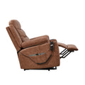 Liyasi Electric Power Lift Recliner Chair with 1 brown-power-remote-primary living