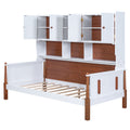 Twin Size Platform Bed With Multiple Storage,