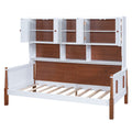 Twin Size Platform Bed With Multiple Storage,