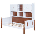 Twin Size Platform Bed With Multiple Storage,