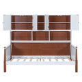 Twin Size Platform Bed With Multiple Storage,