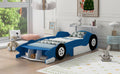 Twin Size Race Car Shaped Platform Bed With