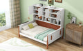 Twin Size Platform Bed With Multiple Storage,