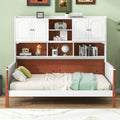 Twin Size Platform Bed With Multiple Storage,