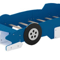 Twin Size Race Car Shaped Platform Bed With