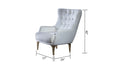 Lust Modern Style Chair in Off White off white-modern-upholstered-wood