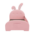 Twin Size Upholstered Rabbit Shape Princess Bed