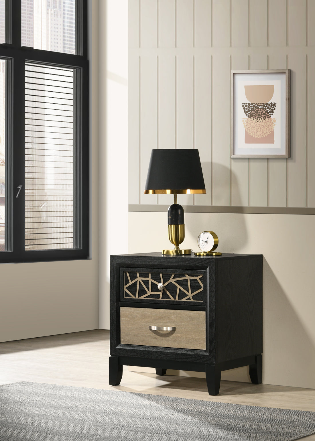 Selena Modern & Contemporary Nightstand Made with