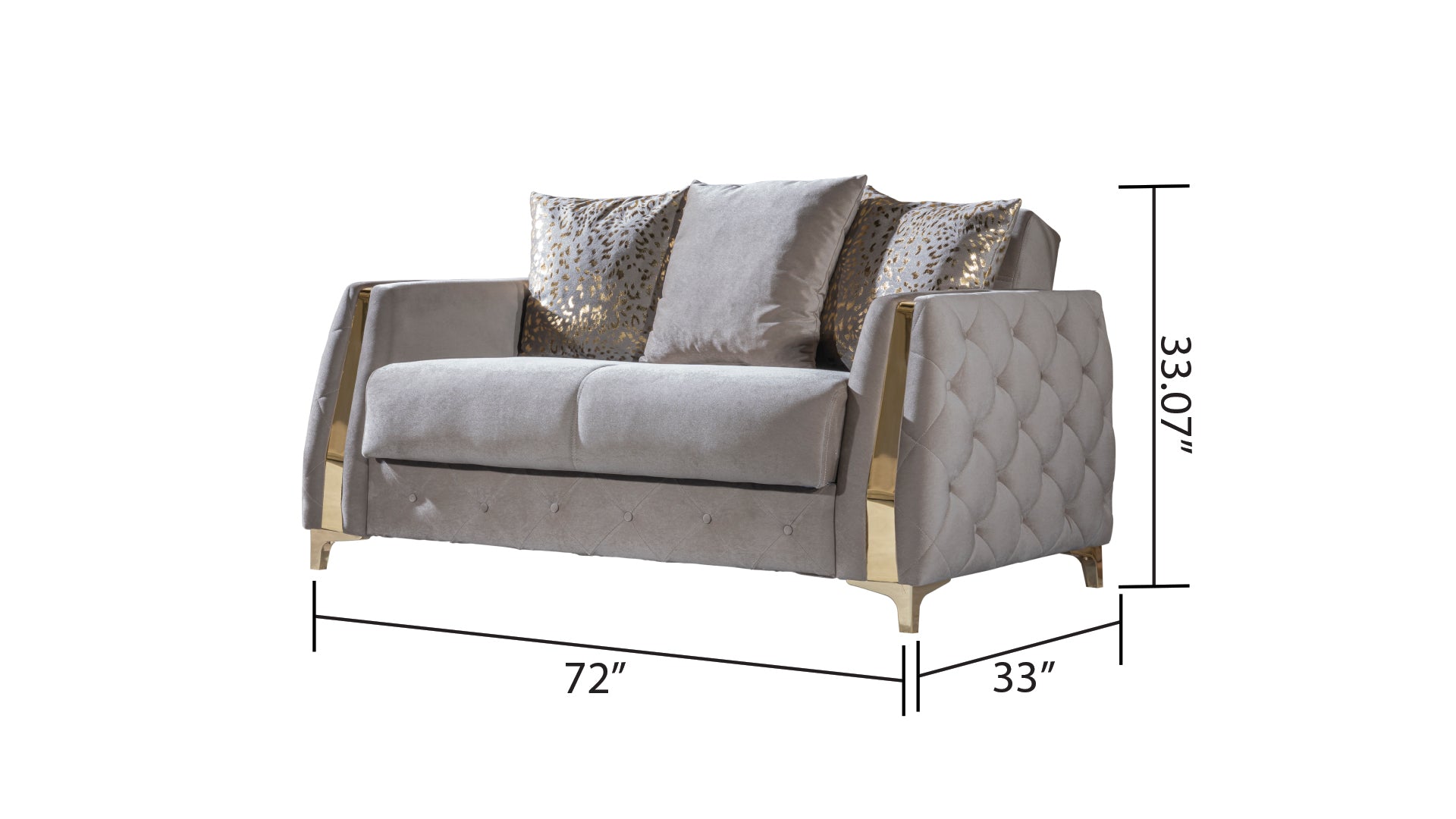 Lust 3Pc Modern Living Room Set in Taupe taupe-wood-primary living space-upholstered-wood