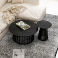 Round Coffee Table Set Of 2, Grille Molding,