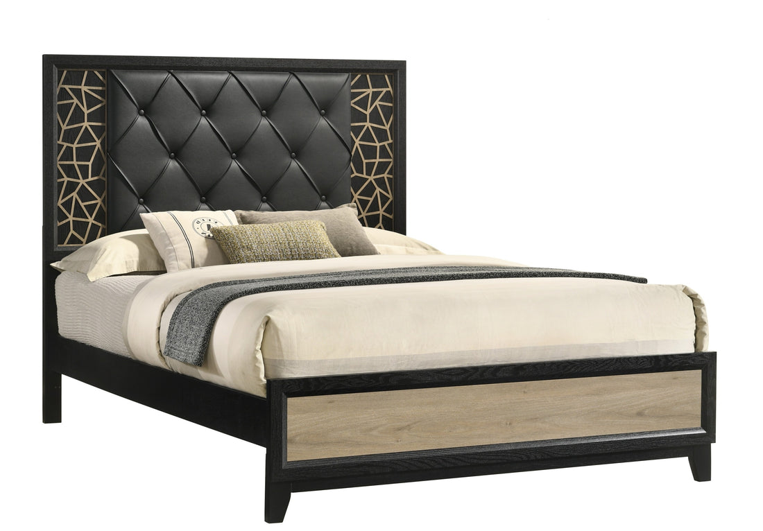 Selena Modern & Contemporary Queen Bed Made with