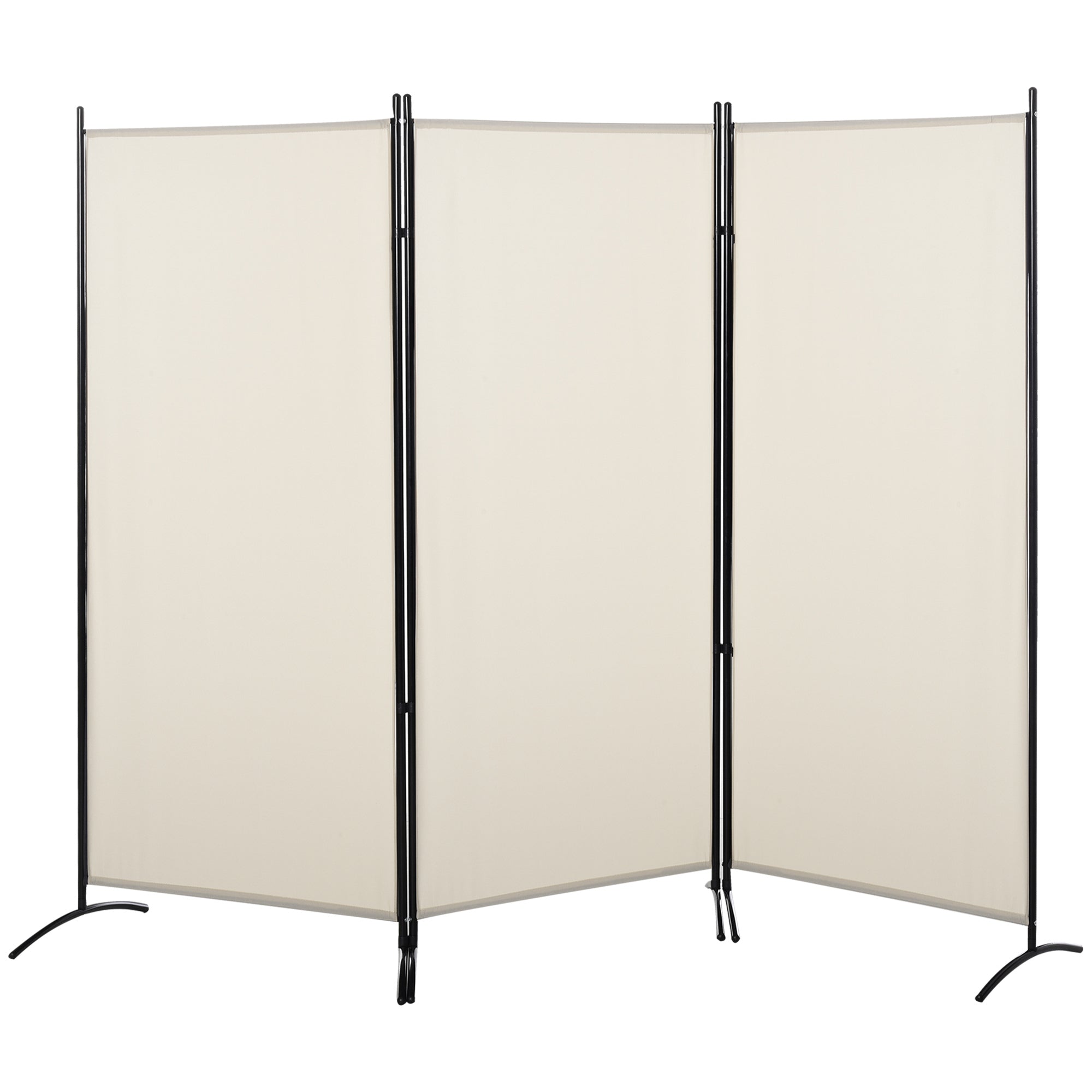 3 Panel 6ft Room Divider Folding Privacy Screen