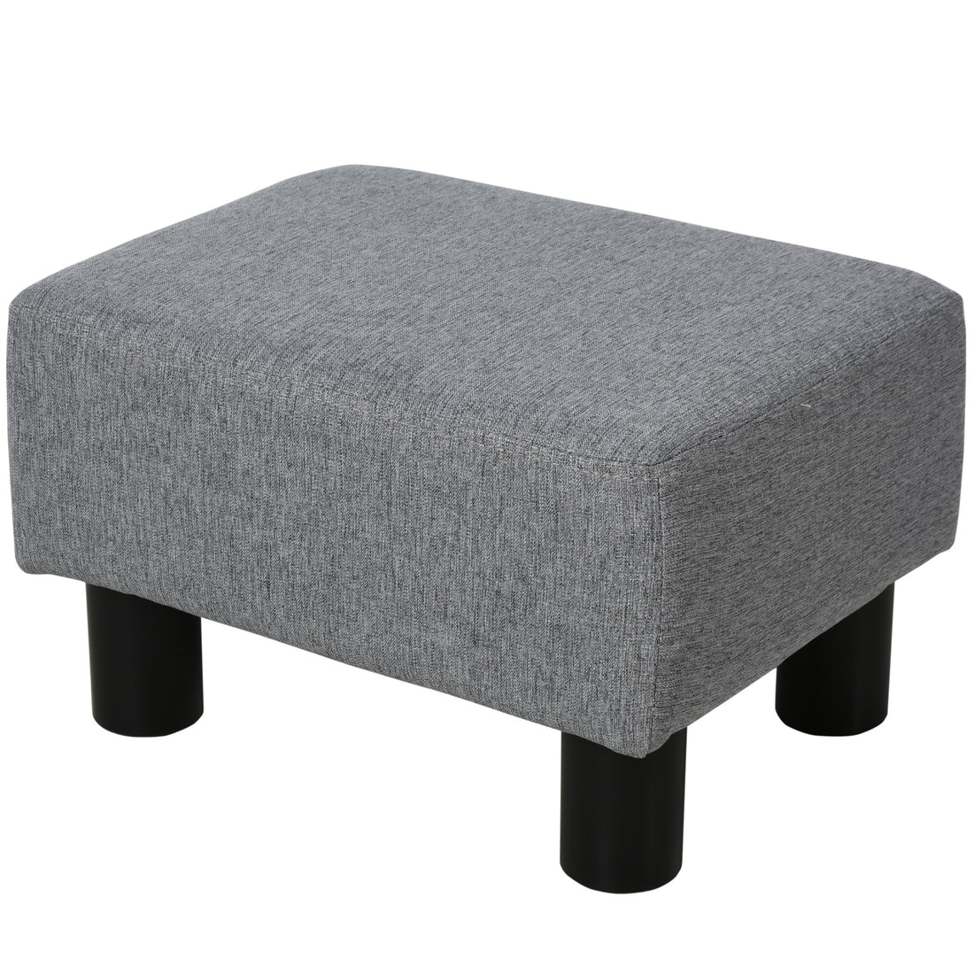 Ottoman Foot Rest, Small Foot Stool With Linen