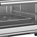 Air Fryer Toaster Oven, 21QT 8 In 1 Convection Oven silver-stainless steel