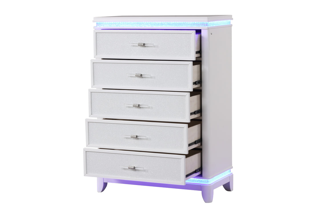 Opium Chest in Milky White