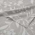 Floral Shower Curtain taupe-cotton