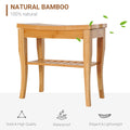 Long Bamboo Shower Bench Seat, 20