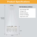 Fancy hanging ceiling lamps luxury modern pendant transparent-modern-crystal