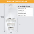 Fancy hanging ceiling lamps luxury modern pendant transparent-modern-crystal