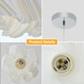 Simple Three dimensional Petal Design Chandeliers,No white-modern-abs