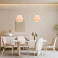 Simple Three dimensional Petal Design Chandeliers No white-modern-abs