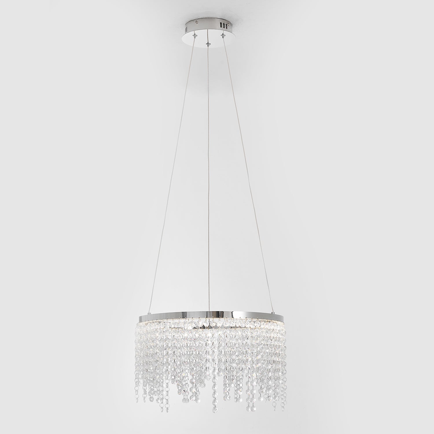 Fancy hanging ceiling lamps luxury modern pendant transparent-modern-crystal