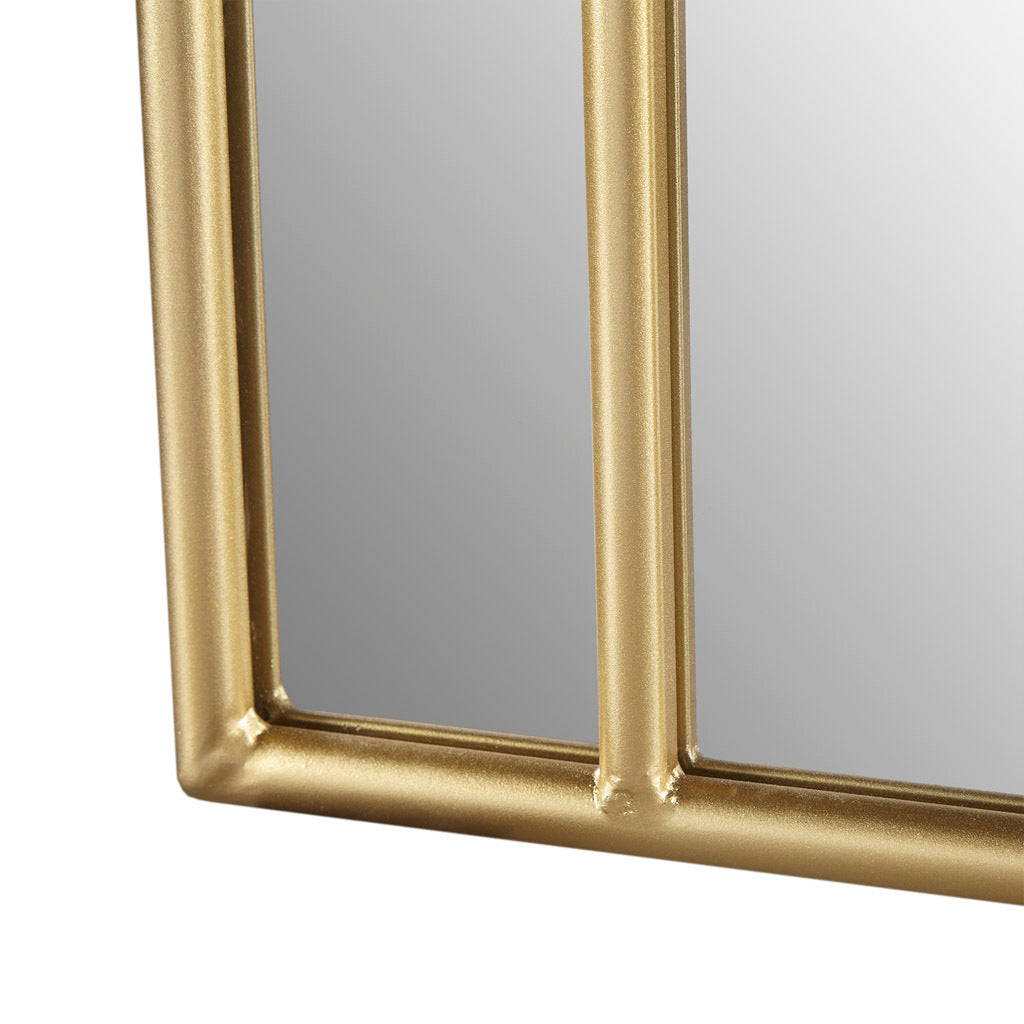 Gold Arched Wall Mirror