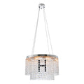 Modern Crystal Chandelier for Living Room Round