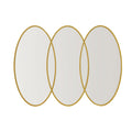 Gold Trio Wall Mirror