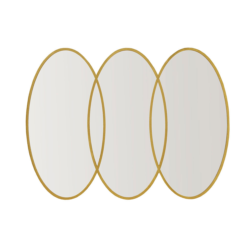 Gold Trio Wall Mirror