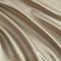 Pleat Curtain Panel with Tieback Single champagne-polyester