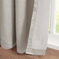 Pleat Curtain Panel with Tieback Single white-polyester