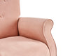 Baby Room High Back Rocking Chair Nursery Chair pink-primary living space-sponge-velvet