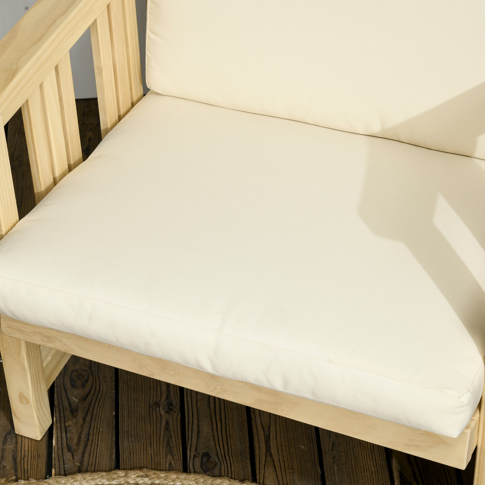 Patio Furniture Set, Wood Outdoor Patio Chair