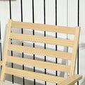 Patio Furniture Set, Wood Outdoor Patio Chair