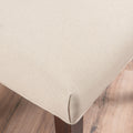 Harriet Kd Tufted Dining - Ivory Fabric