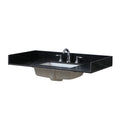 Montary Sintered stone bathroom vanity top black