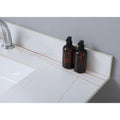 Montary 43inch bathroom vanity top stone White gold white-sintered stone