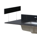 Montary Sintered stone bathroom vanity top black