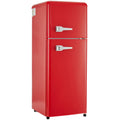 4.5 cu. ft. Dual Zone Refrigerator, 3.3 Fridge 1.2 cu. red-iron