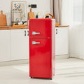 4.5 cu. ft. Dual Zone Refrigerator, 3.3 Fridge 1.2 cu. red-iron