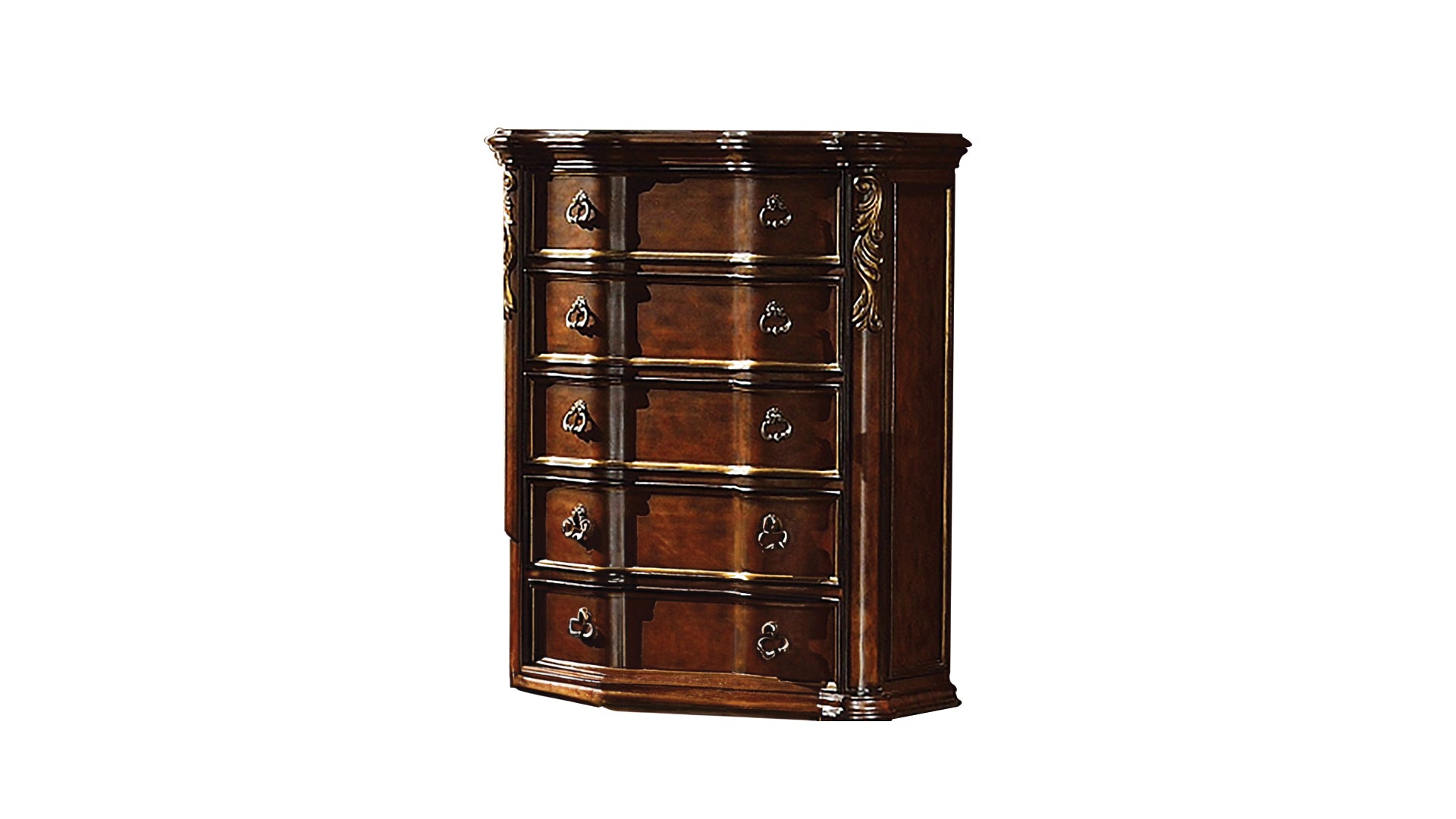 Bella Traditional style Chest made with wood Dark