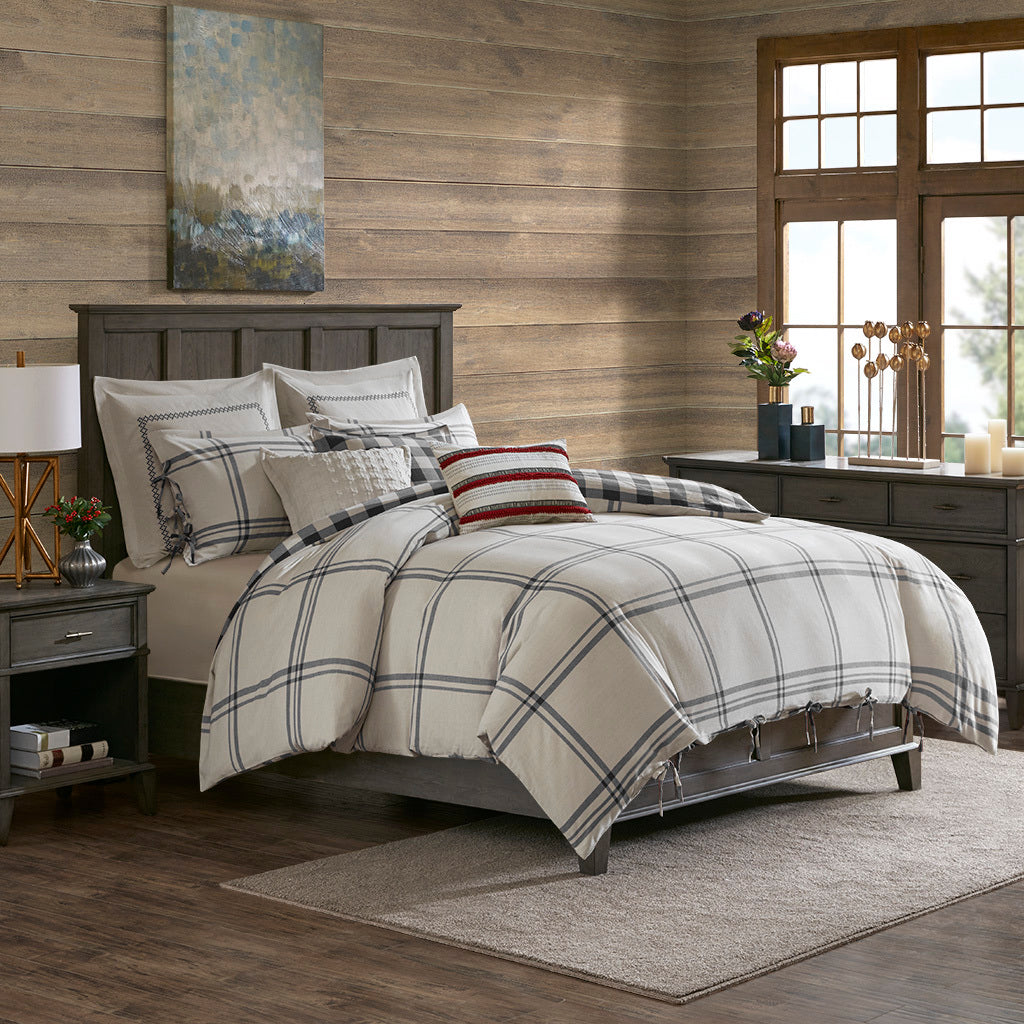 Willow Oak Reversible Cotton Comforter Set