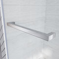 Frameless Sliding Shower Glass Door 56 60 in.W x 76 chrome-stainless steel