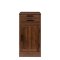 brown walnut color modular wine bar cabinet Buffet walnut brown-mdf