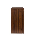 brown walnut color modular 32 wine bar cabinet Buffet walnut brown-mdf