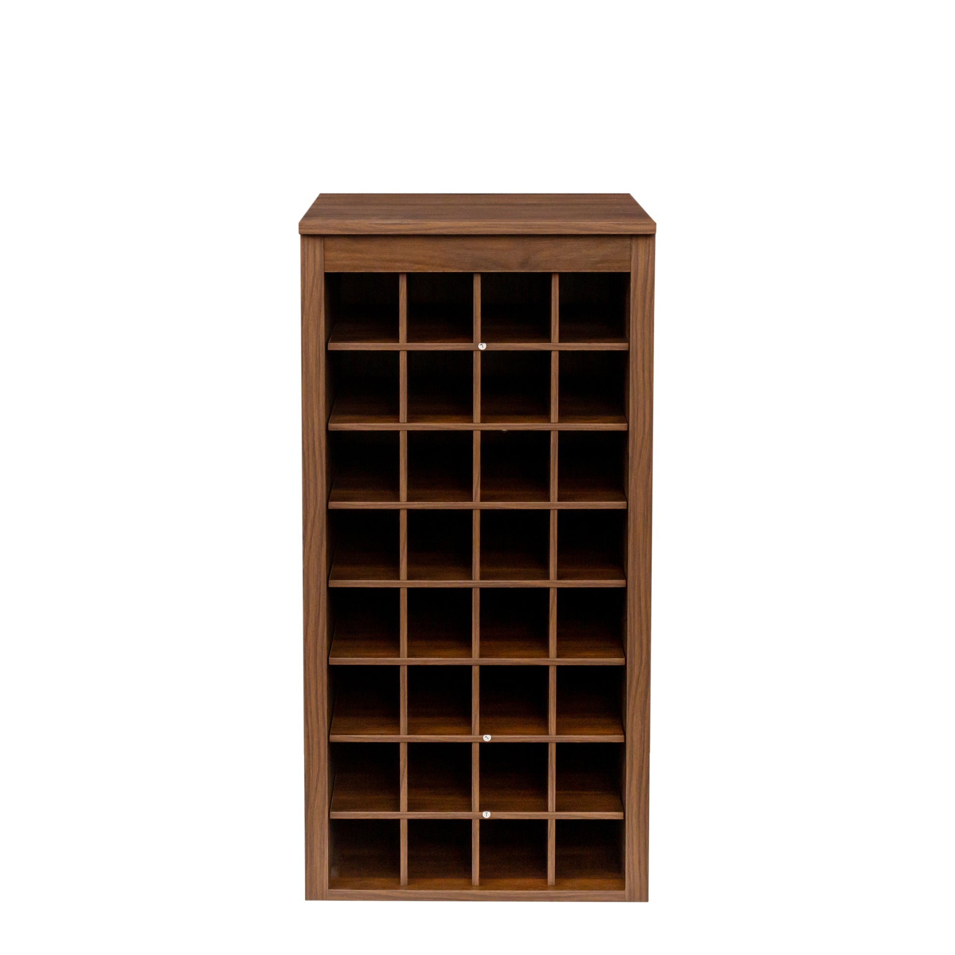 brown walnut color modular 32 wine bar cabinet Buffet walnut brown-mdf